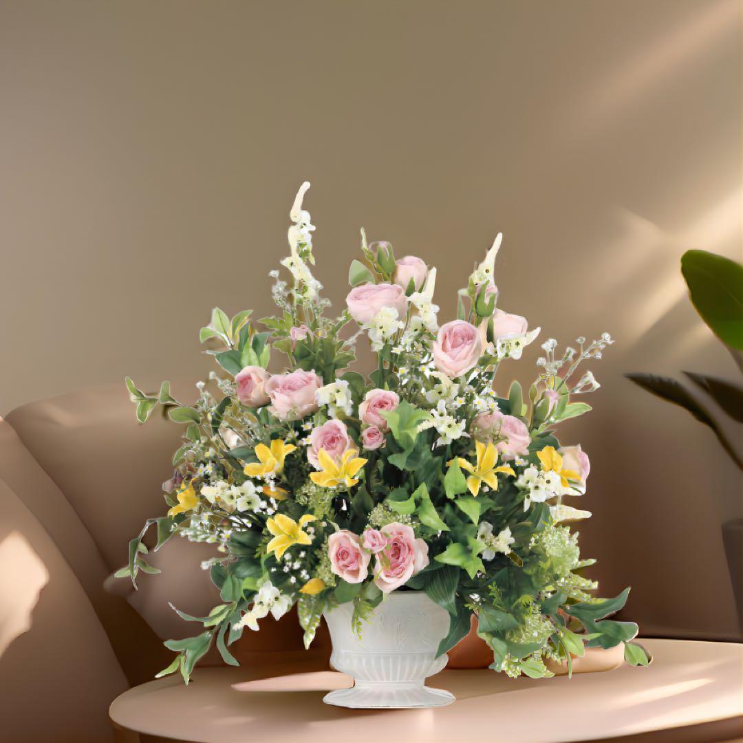 光触媒　人工観葉植物　ウォールグリーン　フェイクグリーン　ミックスベール