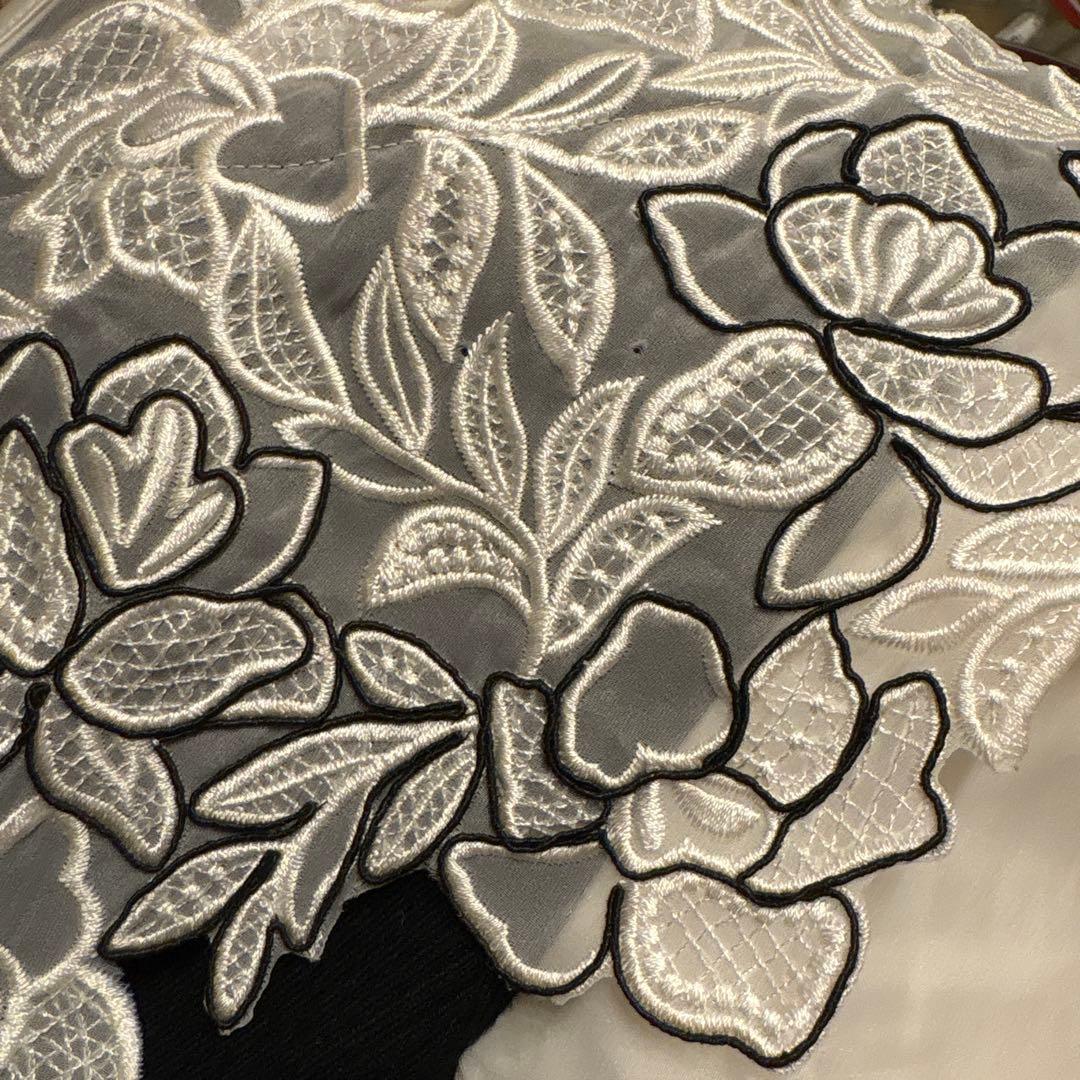 スナイデル　レースカラーニットプルオーバー