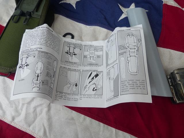 米軍実物 M-12 ホルスター　ベレッタ 92F BIANCHI ビアンキ　55