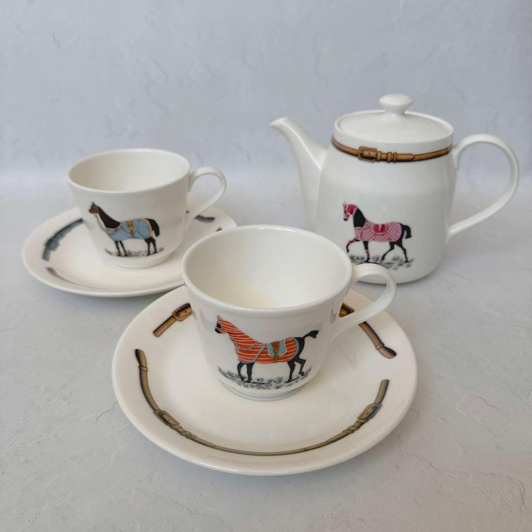 【新品/未使用】ポーセラーツ/ティーセット