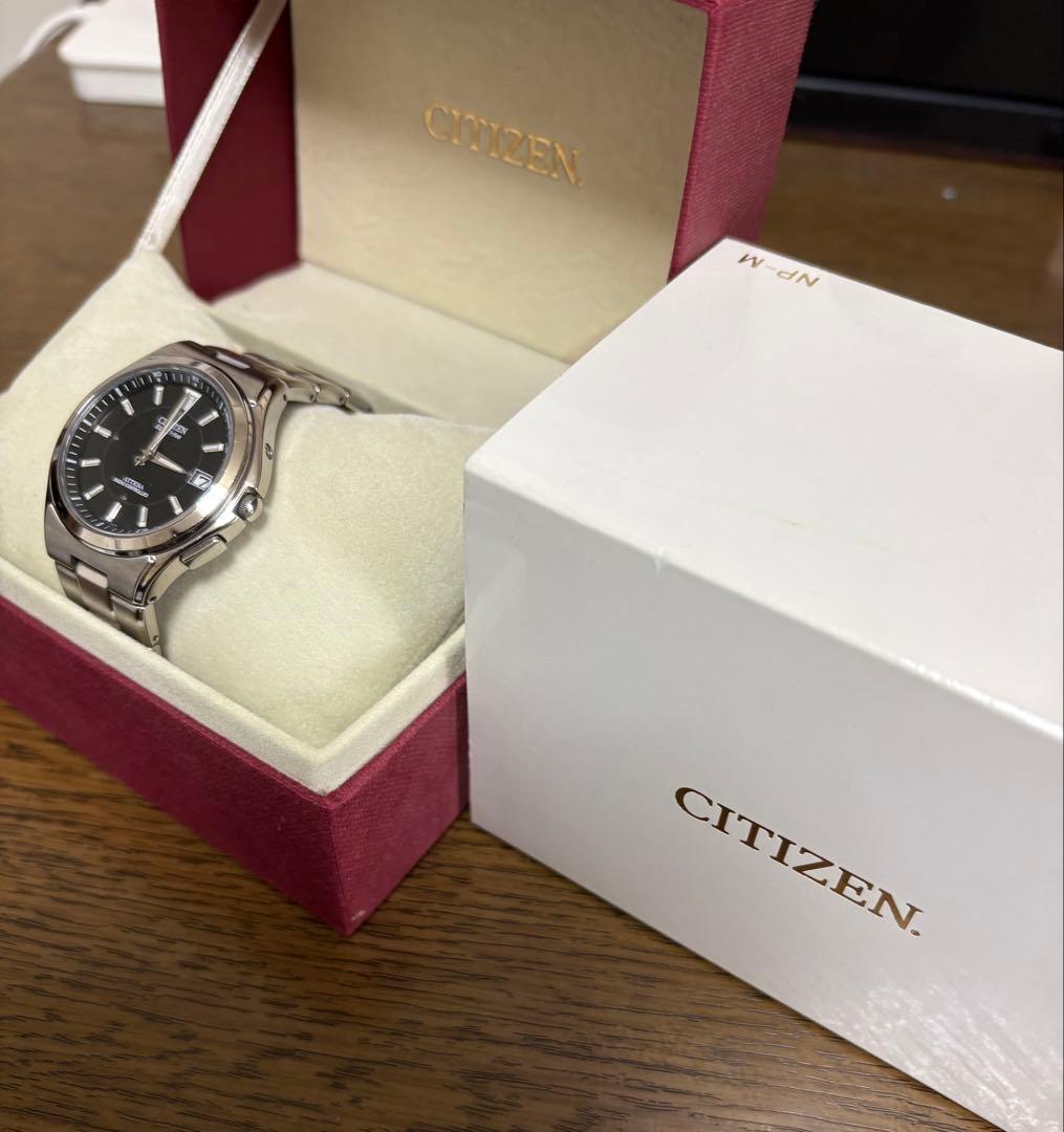 ‼️期間限定 値下げ‼️シチズン ATTESA Eco-Drive 電波時計