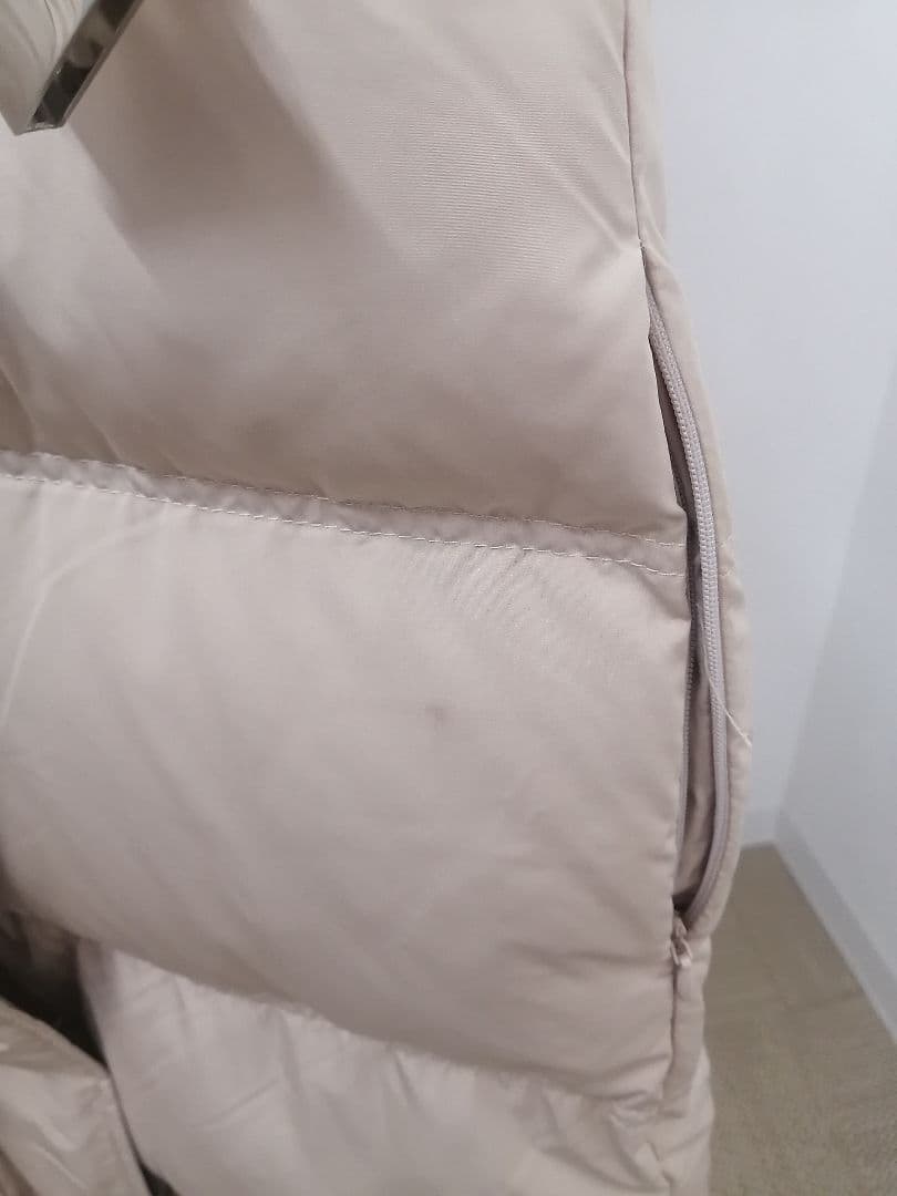 n*6様 DOUBLE J　ベージュ ダウンコート フード付き　レディース服