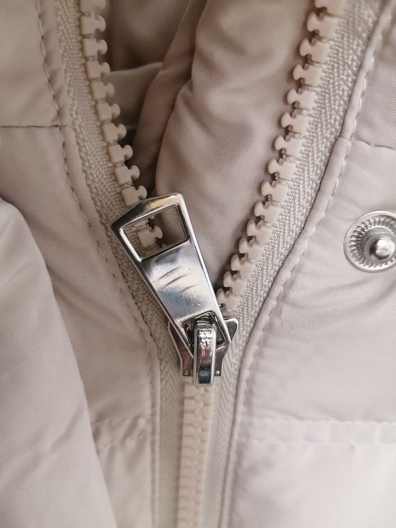 n*6様 DOUBLE J　ベージュ ダウンコート フード付き　レディース服