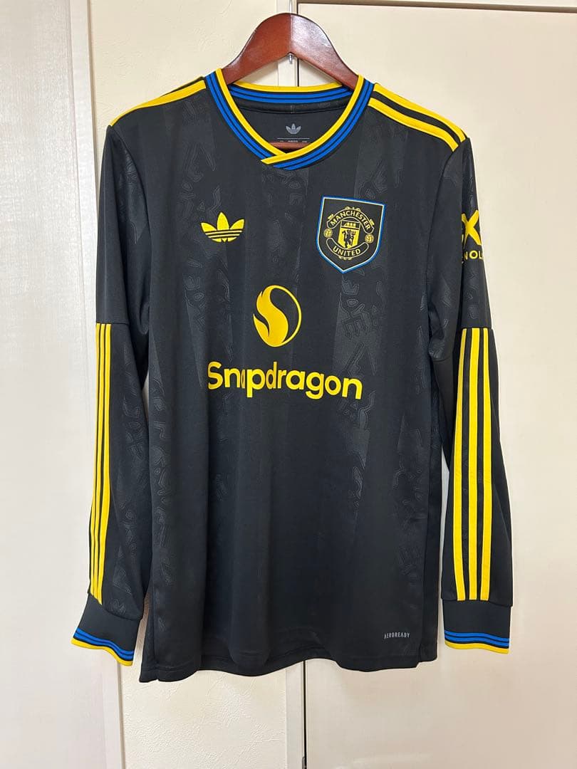 【正規品】マンチェスターユナイテッド 3rdユニフォーム長袖2XL