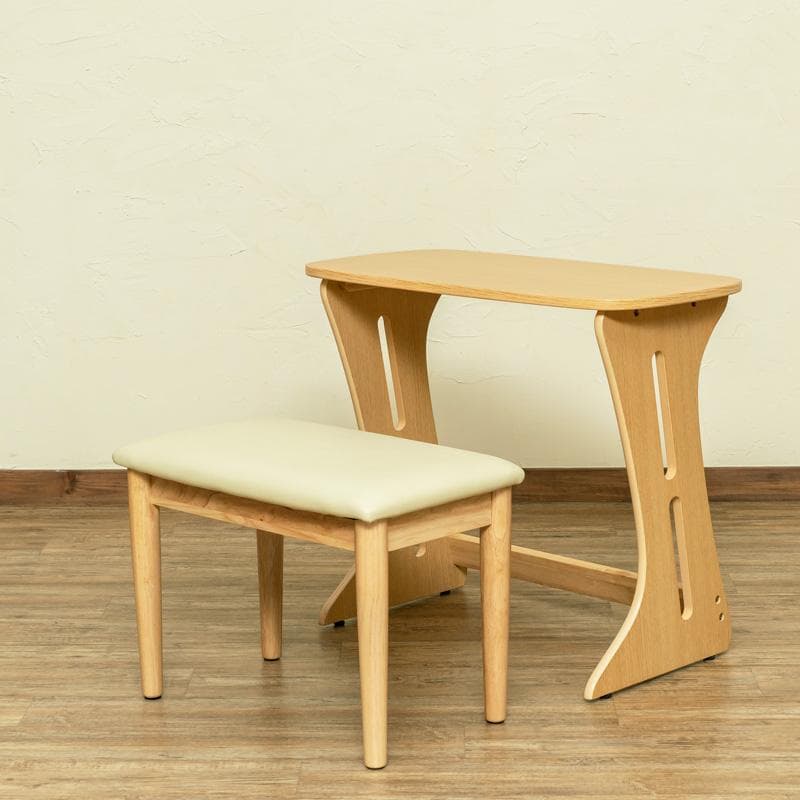 コンパクトデスク＆チェアセット　DBR/NA/WW