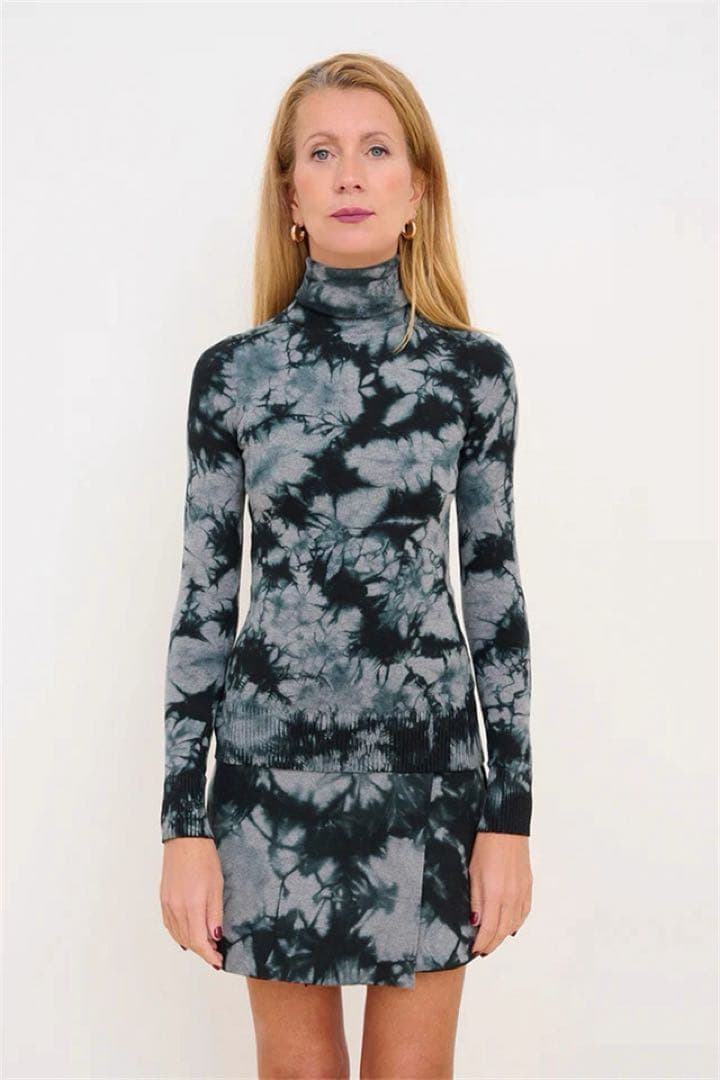 定価6万！Joostricot タイダイ染め　タートルネック　ニット