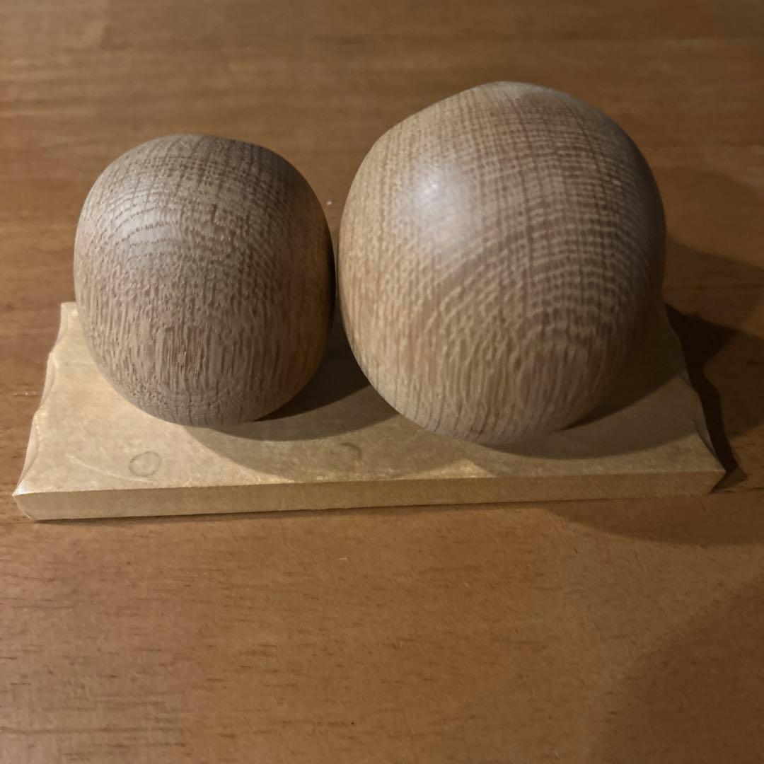 【希少】旭川クラフト ヒサクラフト HISA-CRAFT 木彫り フクロウ ペア