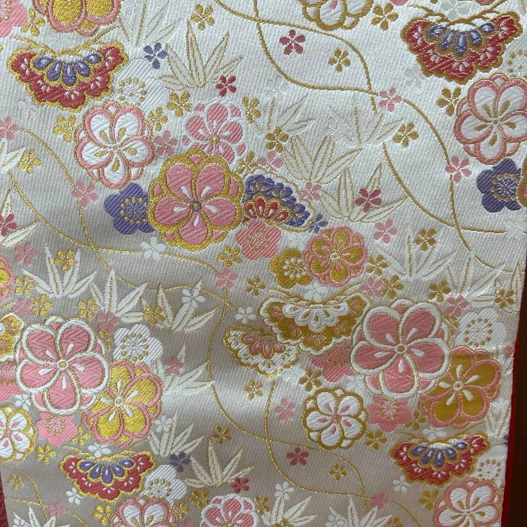 ひとみん　　No.108 七五三　7歳　　正絹着物フルセット　　絞り　新品