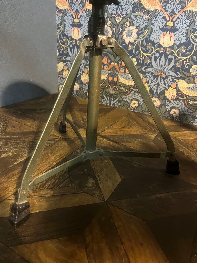 スツール 椅子 インテリア 昭和レトロ 当時物 高さ調整可能 アンティーク