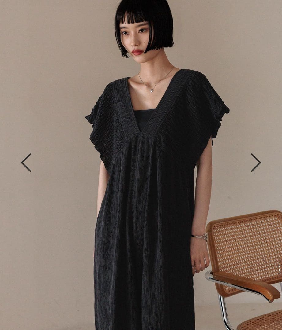 ローリーズファーム／ヨウリュウシャーリングサロペット／オールインワンLサイズ