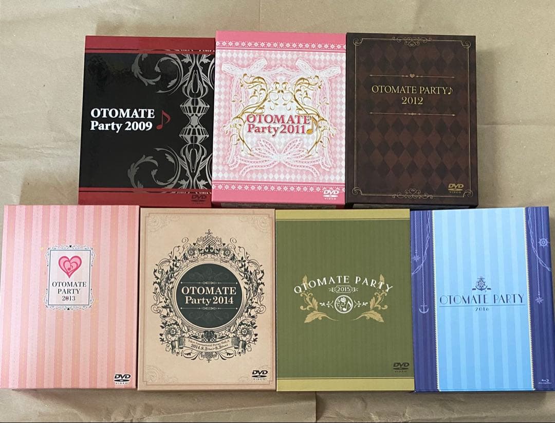 オトメイトパーティー　DVD・Blu-ray 7本