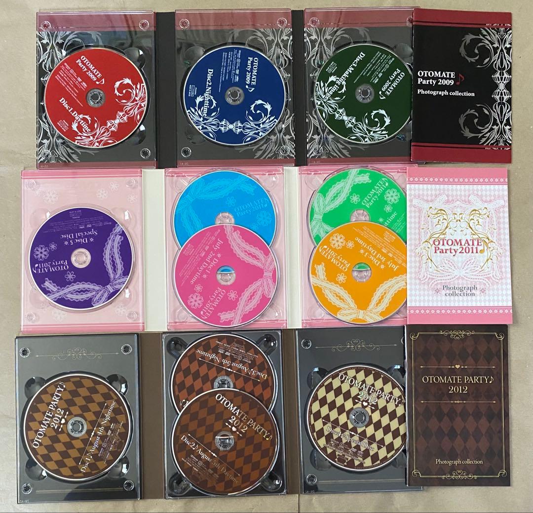 オトメイトパーティー　DVD・Blu-ray 7本