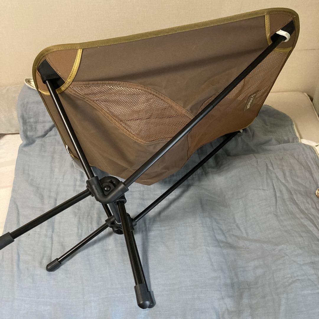 【美品】Helinox 折りたたみアウトドアチェア ブラウン