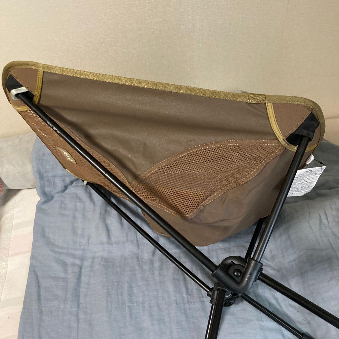 【美品】Helinox 折りたたみアウトドアチェア ブラウン