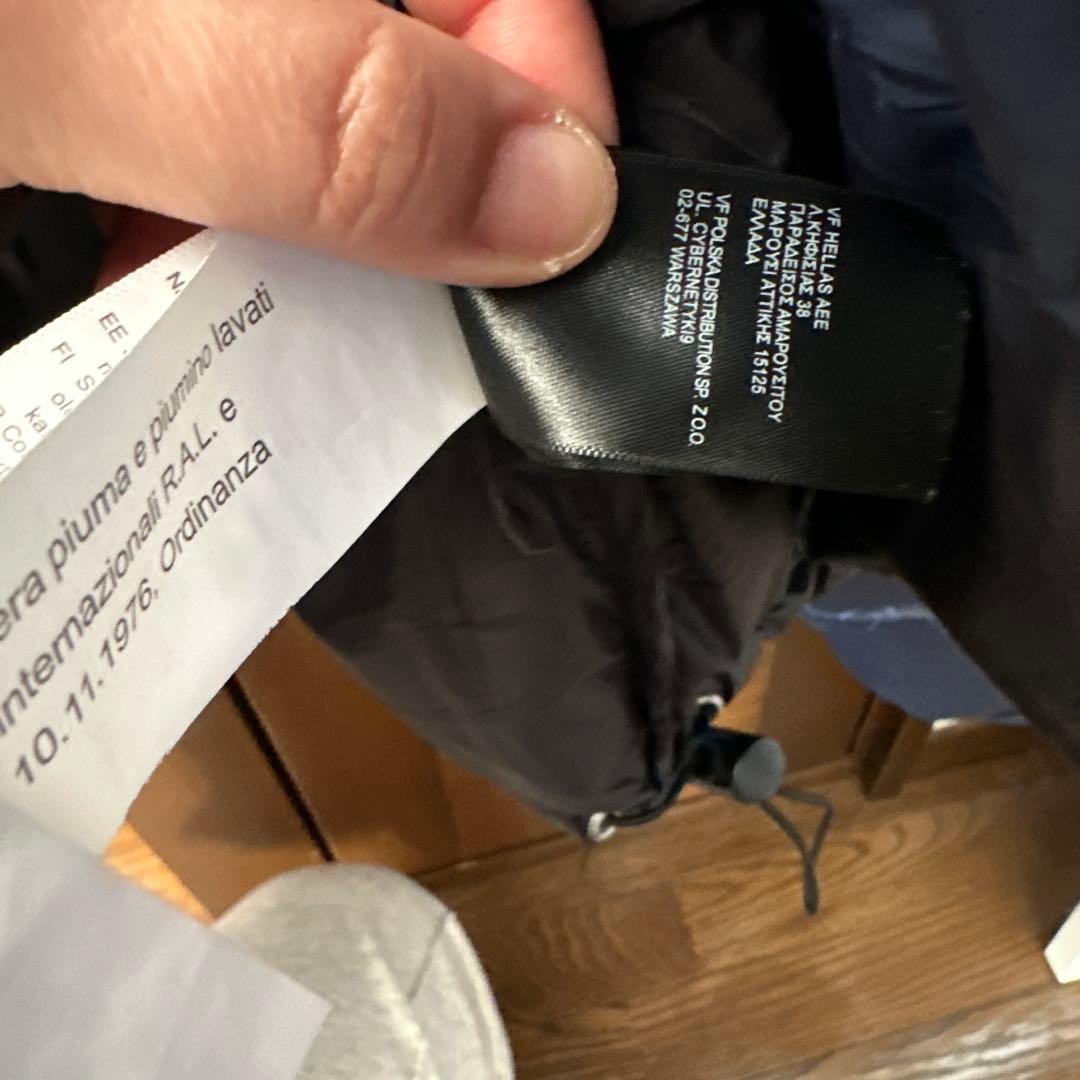 THE NORTH FACE ブラックショートダウンジャケット