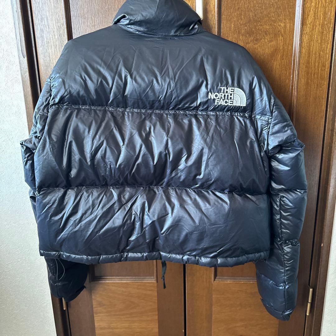 THE NORTH FACE ブラックショートダウンジャケット
