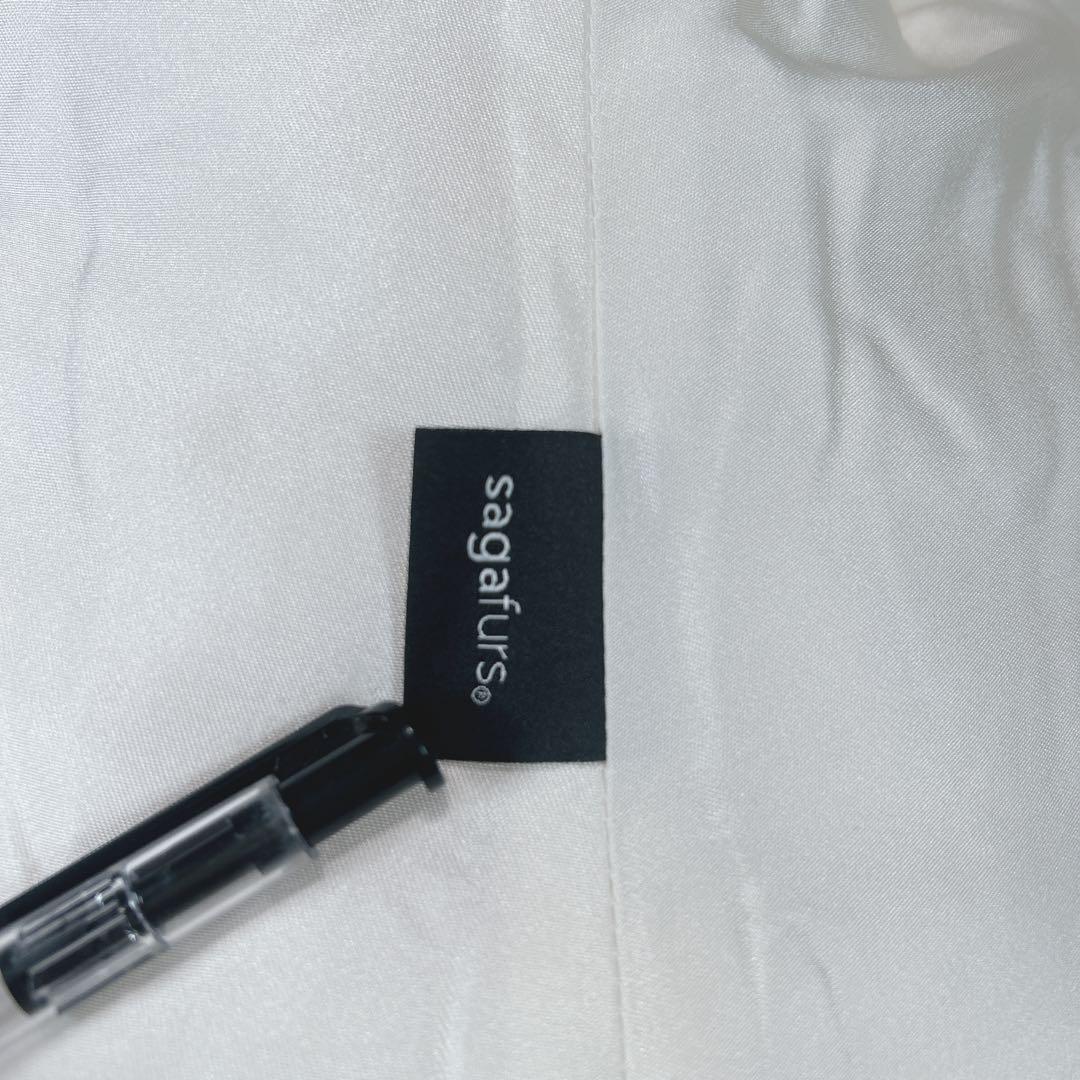 ✨最高級・希少✨　サガファーズ　シャドーフォックス　毛皮　ストール　マフラー