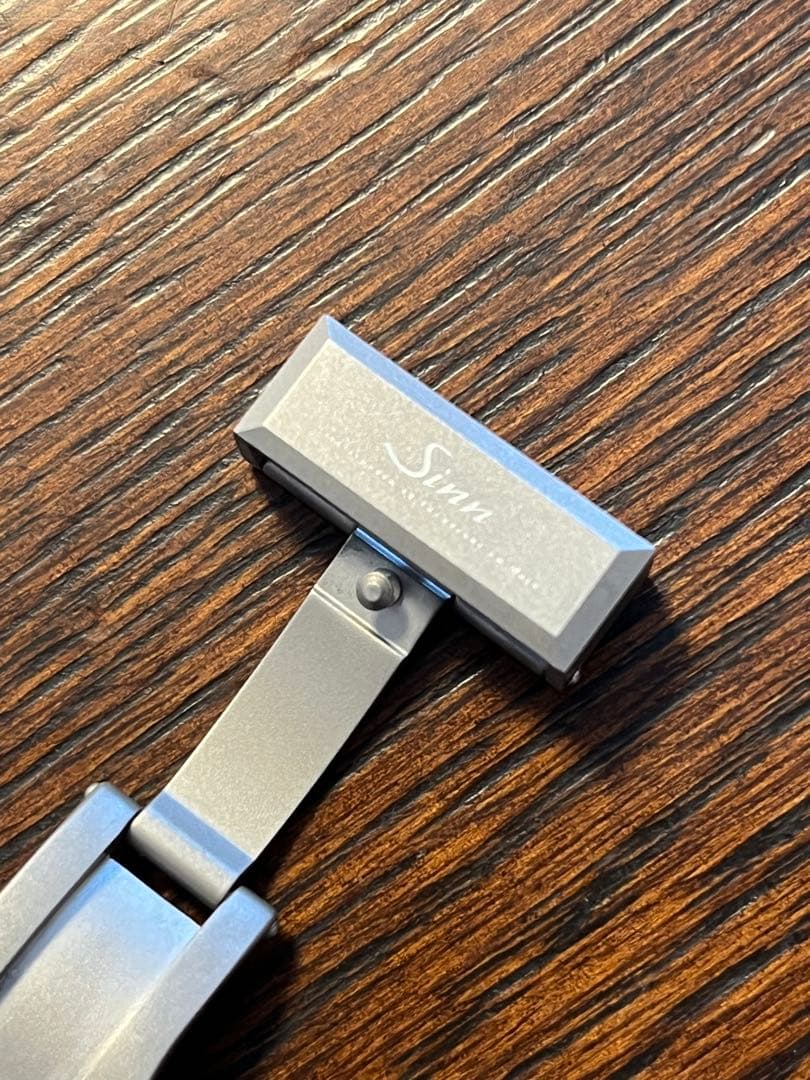 SINN ジン 純正 バタフライバックル SSマット18mm