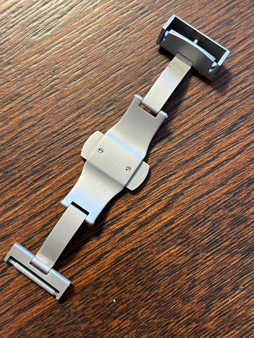 SINN ジン 純正 バタフライバックル SSマット18mm