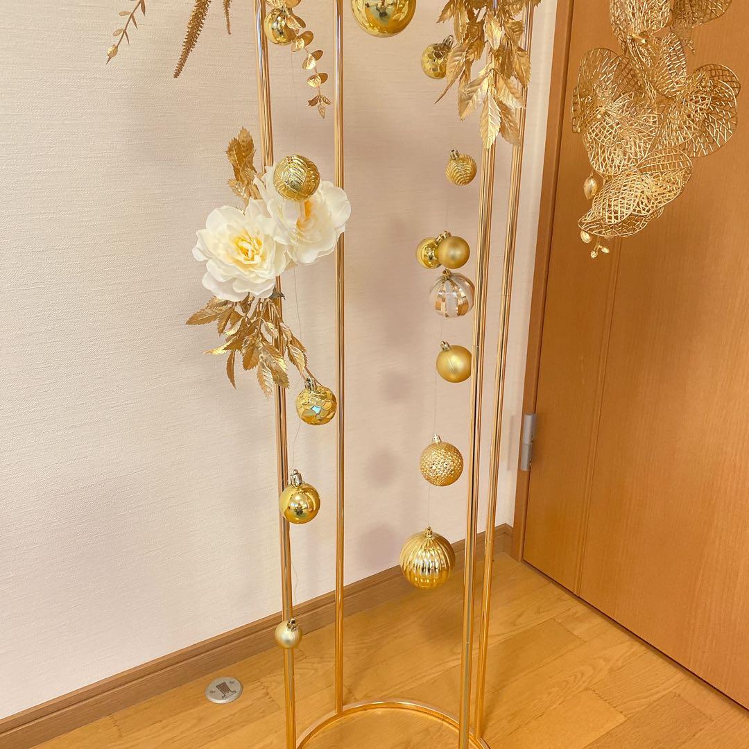 ✴︎豪華クリスマスアレンジ✴︎クリスマスリース　フラワーリース　玄関リース　造花