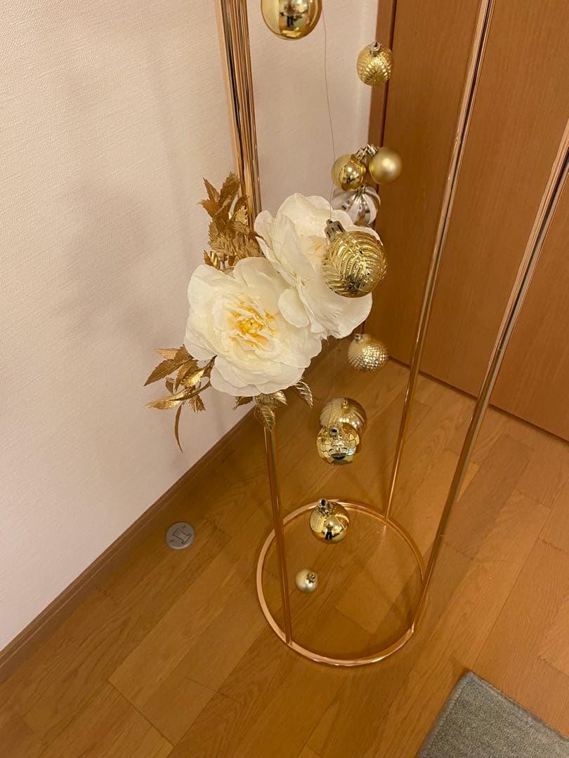 ✴︎豪華クリスマスアレンジ✴︎クリスマスリース　フラワーリース　玄関リース　造花