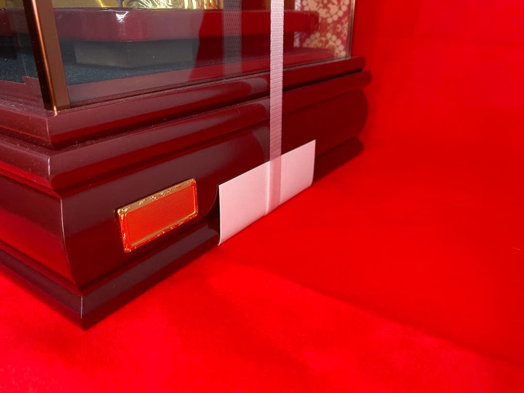 東京久月　家紋と名入付破魔弓・吉祥シリーズ・間口約３８×奥行約３０×高さ約７９㎝