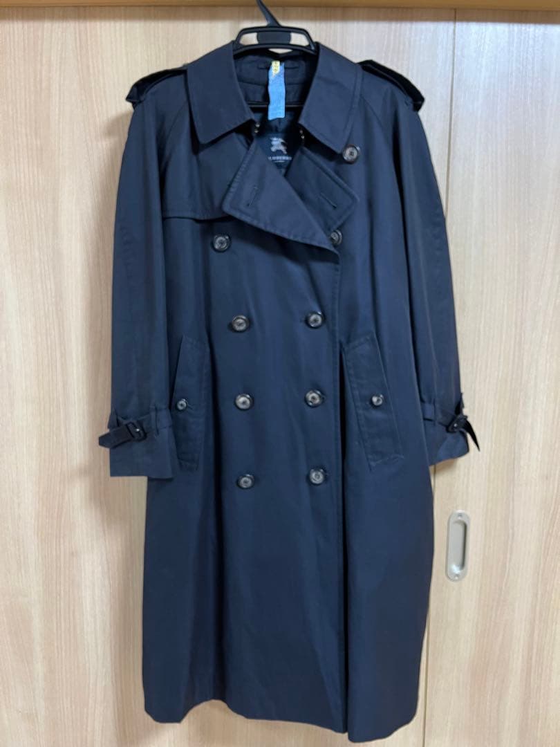 【大幅値下げ】バーバリーロンドン トレンチコート　紺