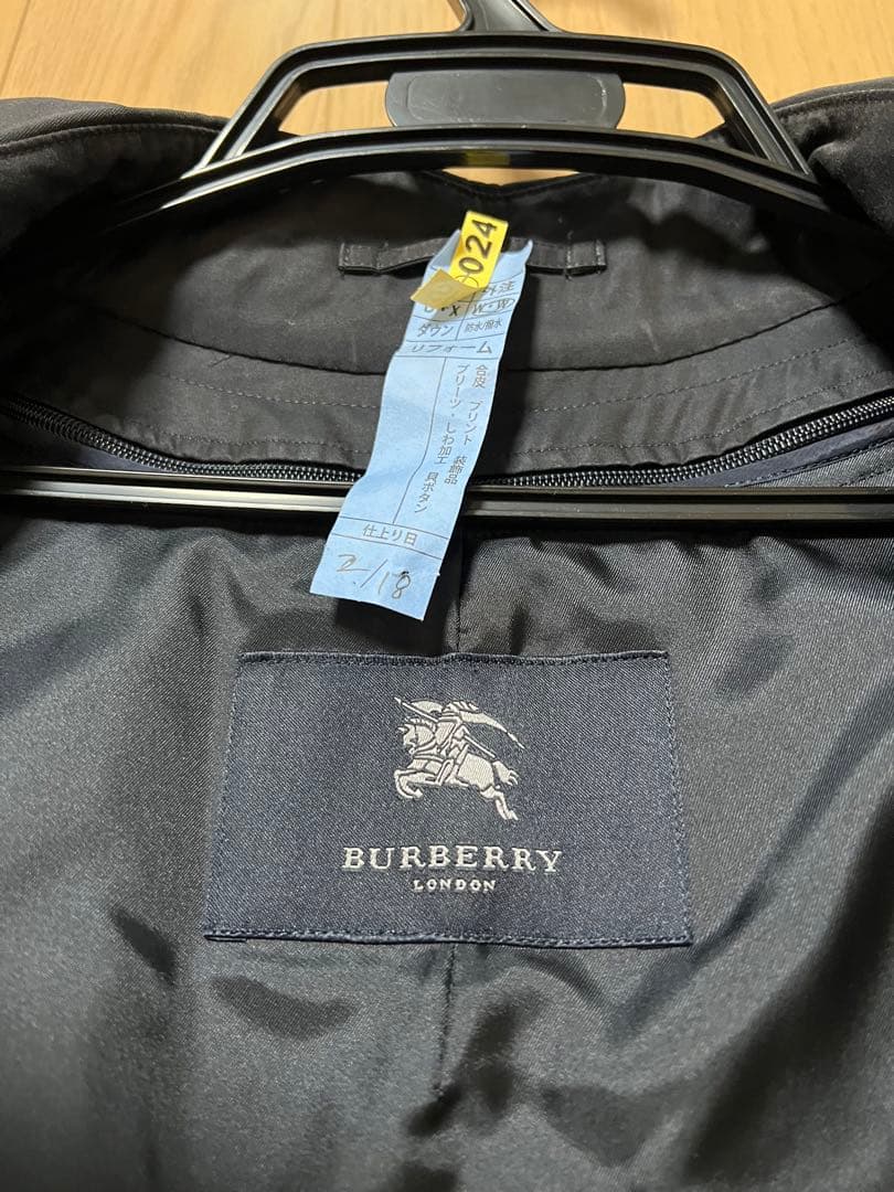 【大幅値下げ】バーバリーロンドン トレンチコート　紺