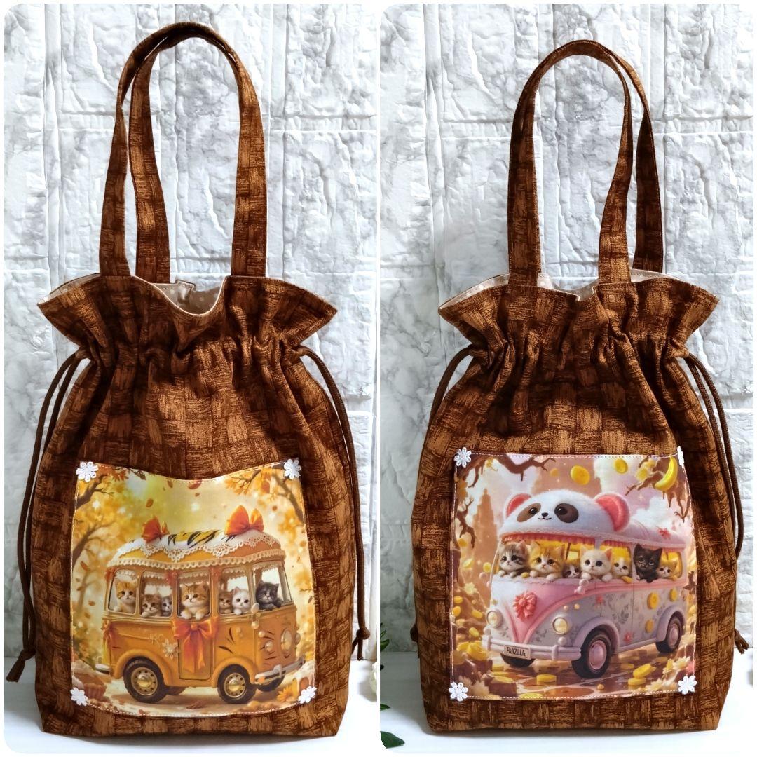 【オーダー品】　トートバッグ　ガーゼハンカチ