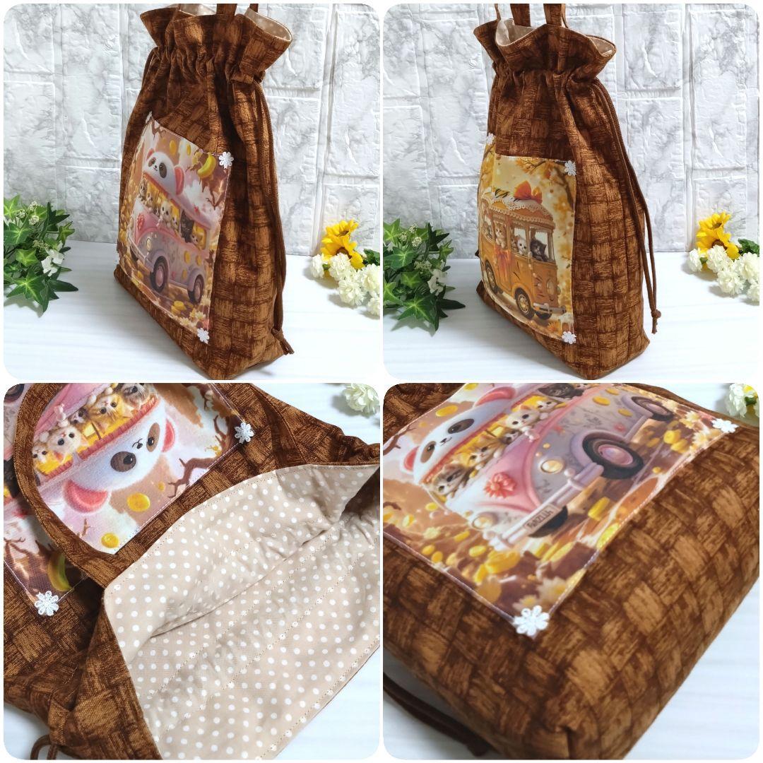 【オーダー品】　トートバッグ　ガーゼハンカチ