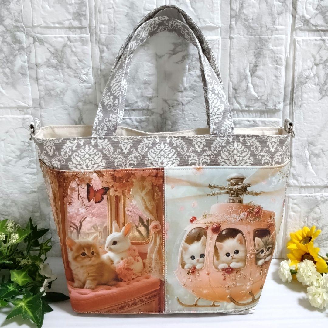 【オーダー品】　トートバッグ　ガーゼハンカチ