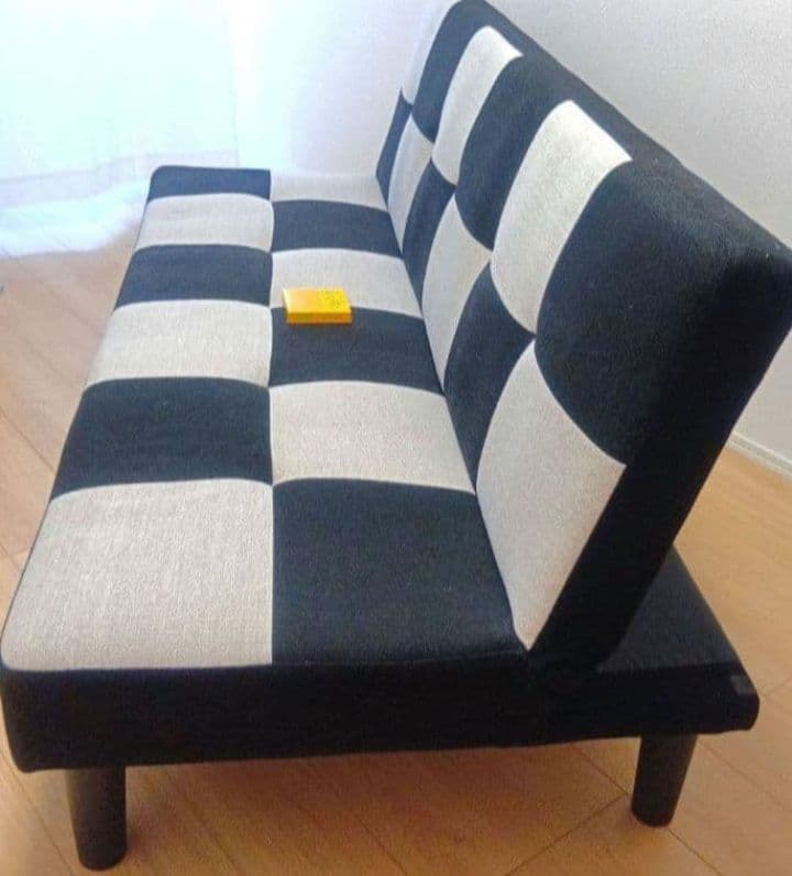 【直接引取り限定】中古美品　3人掛け　ソファベッド