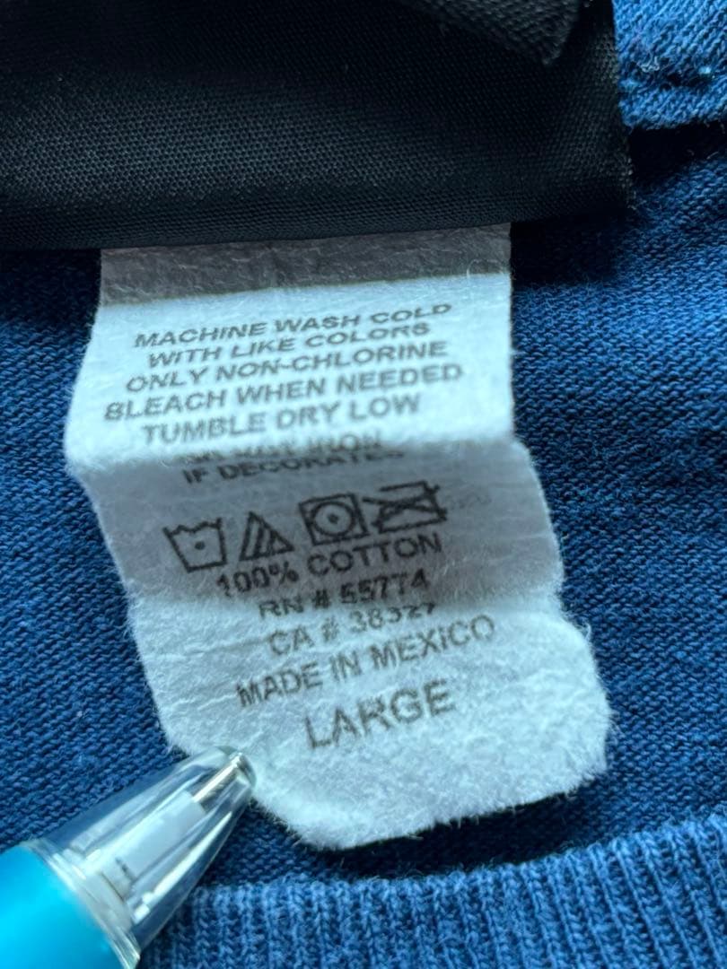 サンタクルーズ 00s NHS黒タグ 激レア赤ハンド　ロンT