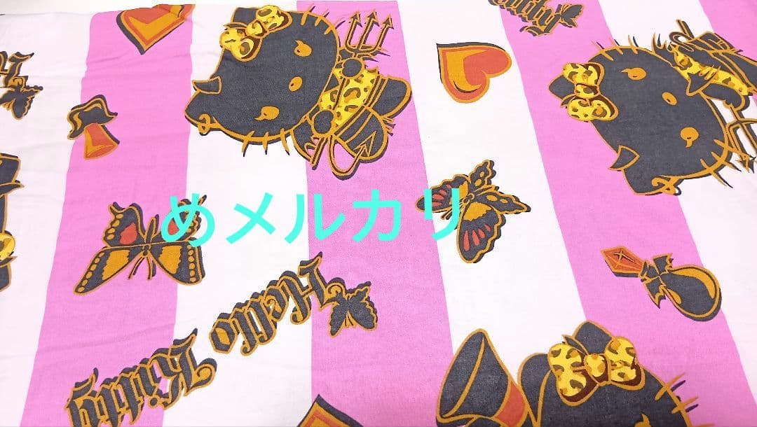 サンリオ ハローキティ 小悪魔キティ シングルロング布団カバー3点セット