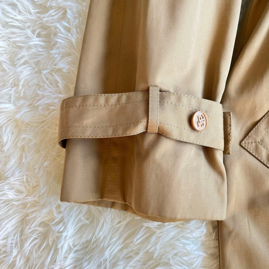 EMBA 大きめサイズ　毛皮ライナー　ミンク　トレンチコート　ファー　ベルト