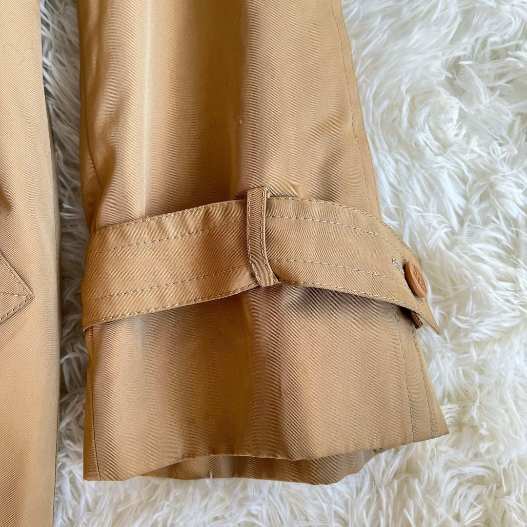 EMBA 大きめサイズ　毛皮ライナー　ミンク　トレンチコート　ファー　ベルト