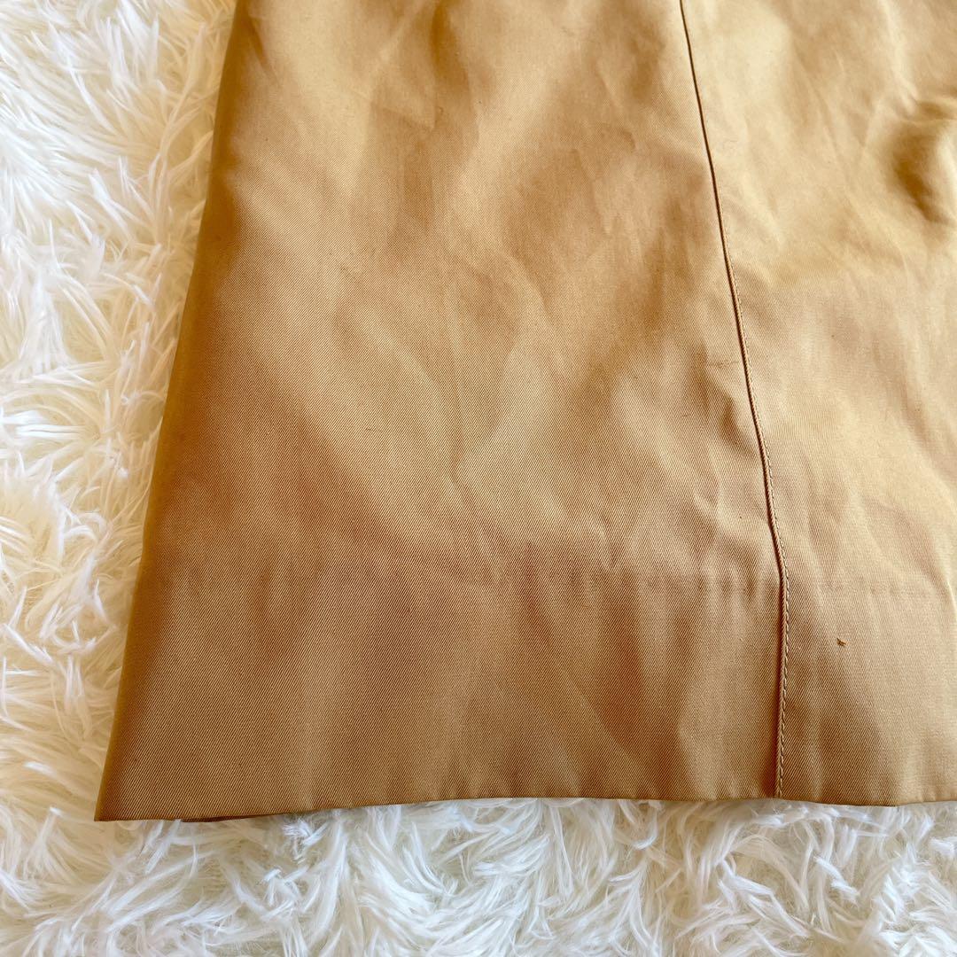 EMBA 大きめサイズ　毛皮ライナー　ミンク　トレンチコート　ファー　ベルト