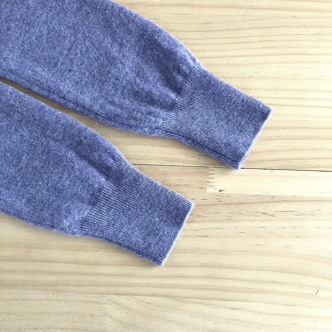美品 Theory カシミヤ100% クルーネックニット S ラベンダー