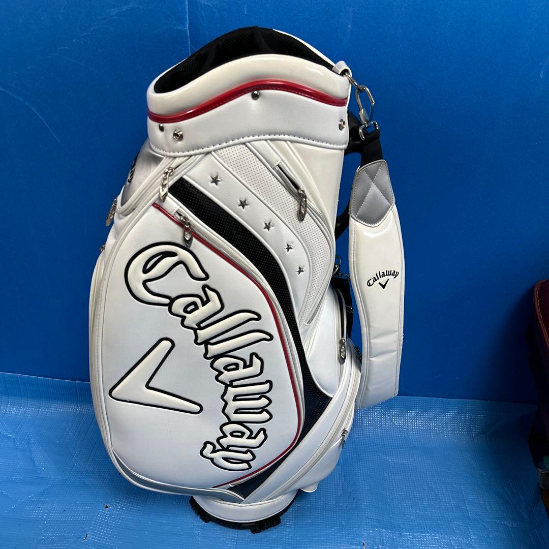 Callaway キャディバッグ ホワイト美品商品