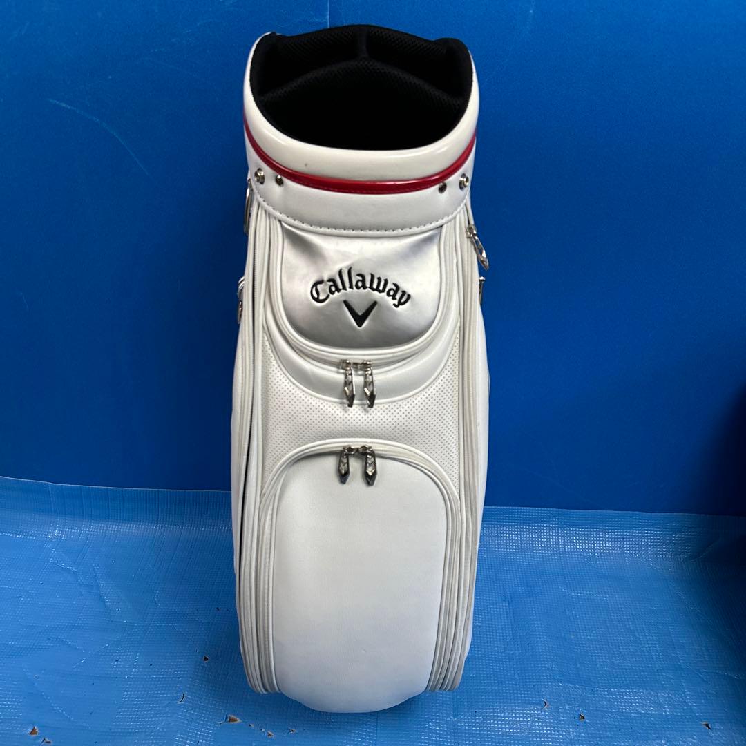 Callaway キャディバッグ ホワイト美品商品