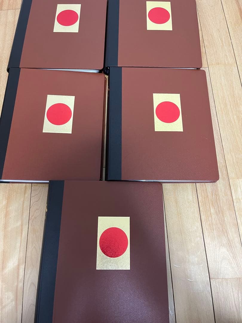 ボストーク　日本切手アルバム　5冊　13巻〜17巻