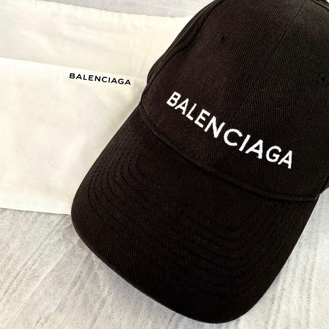 BALENCIAGA キャップ (BLACK)