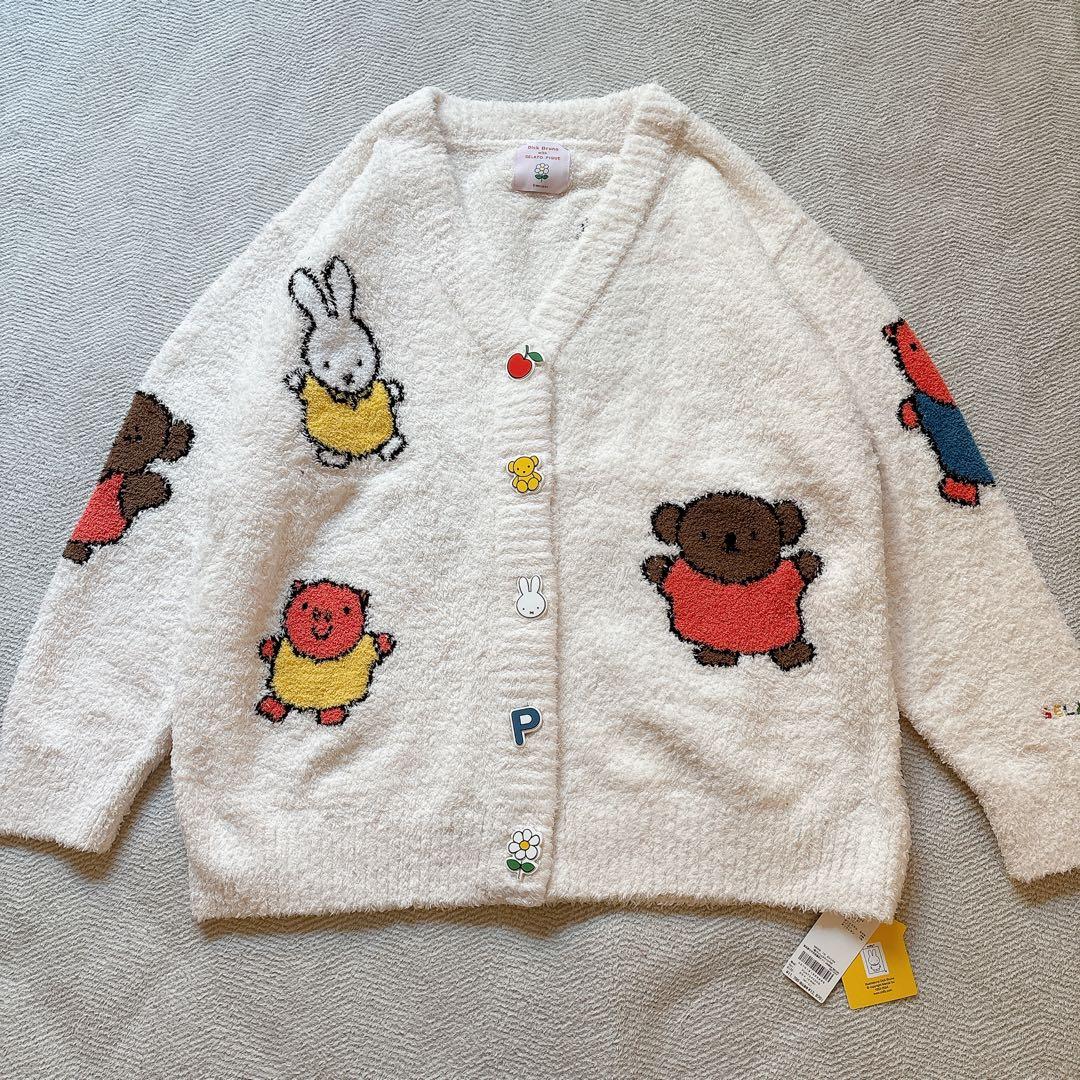 新品タグ付き✨ジェラートピケ ミッフィーコラボ　カーディガン 値下げ不可