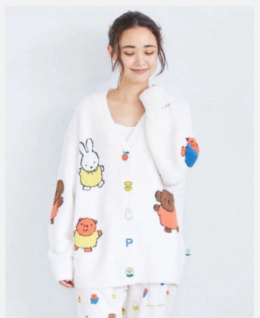 新品タグ付き✨ジェラートピケ ミッフィーコラボ　カーディガン 値下げ不可