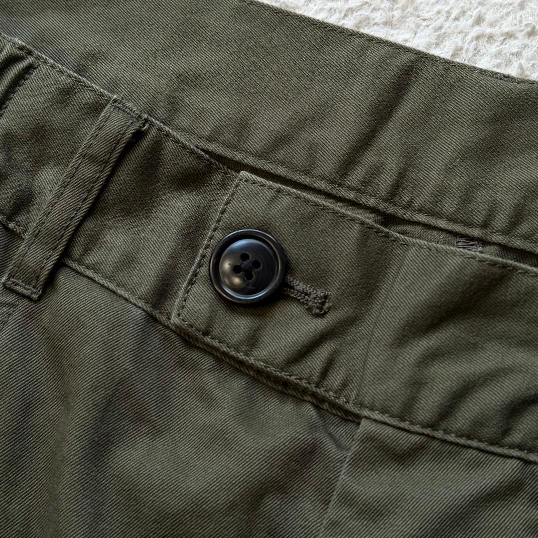 【極美品】バブアー×メゾンキツネ シャツ カーゴパンツ セットアップ ロゴパッチ