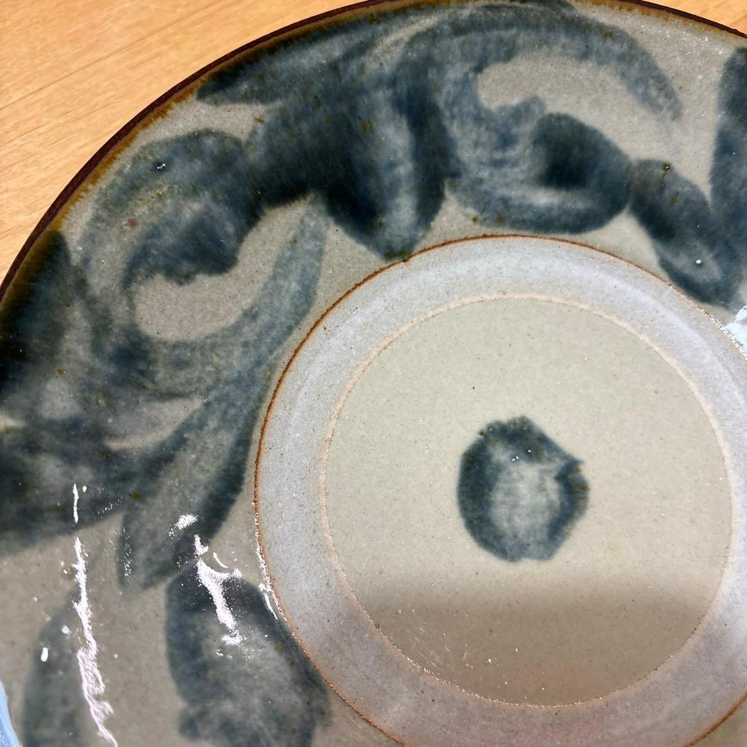 【未使用】やちむん　７寸皿　２枚