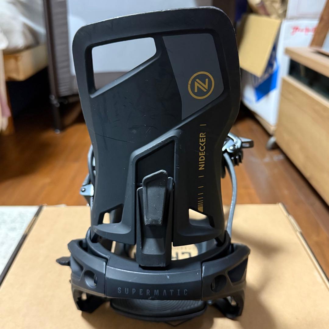 NIDECKER SUPER MATIC Lサイズ ブラック 24-25モデル