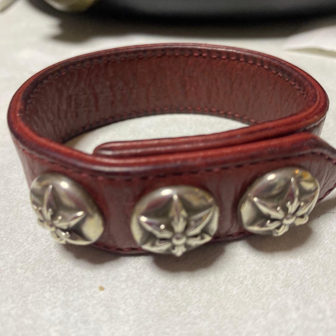 【1月末まで期間限定値下げ】クロムハーツ　3ボタンスナップブレスレット