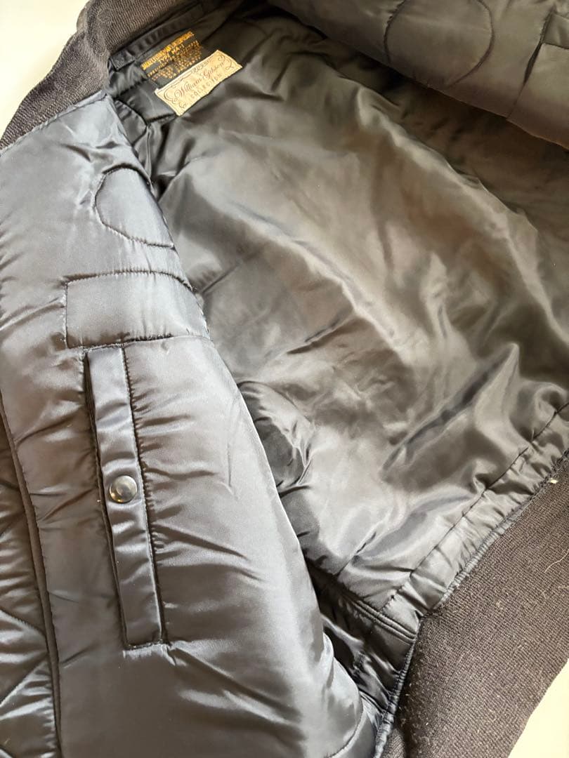 も*り様 Buzz Rickson'sウィリアムギブソンBLACK MA-1