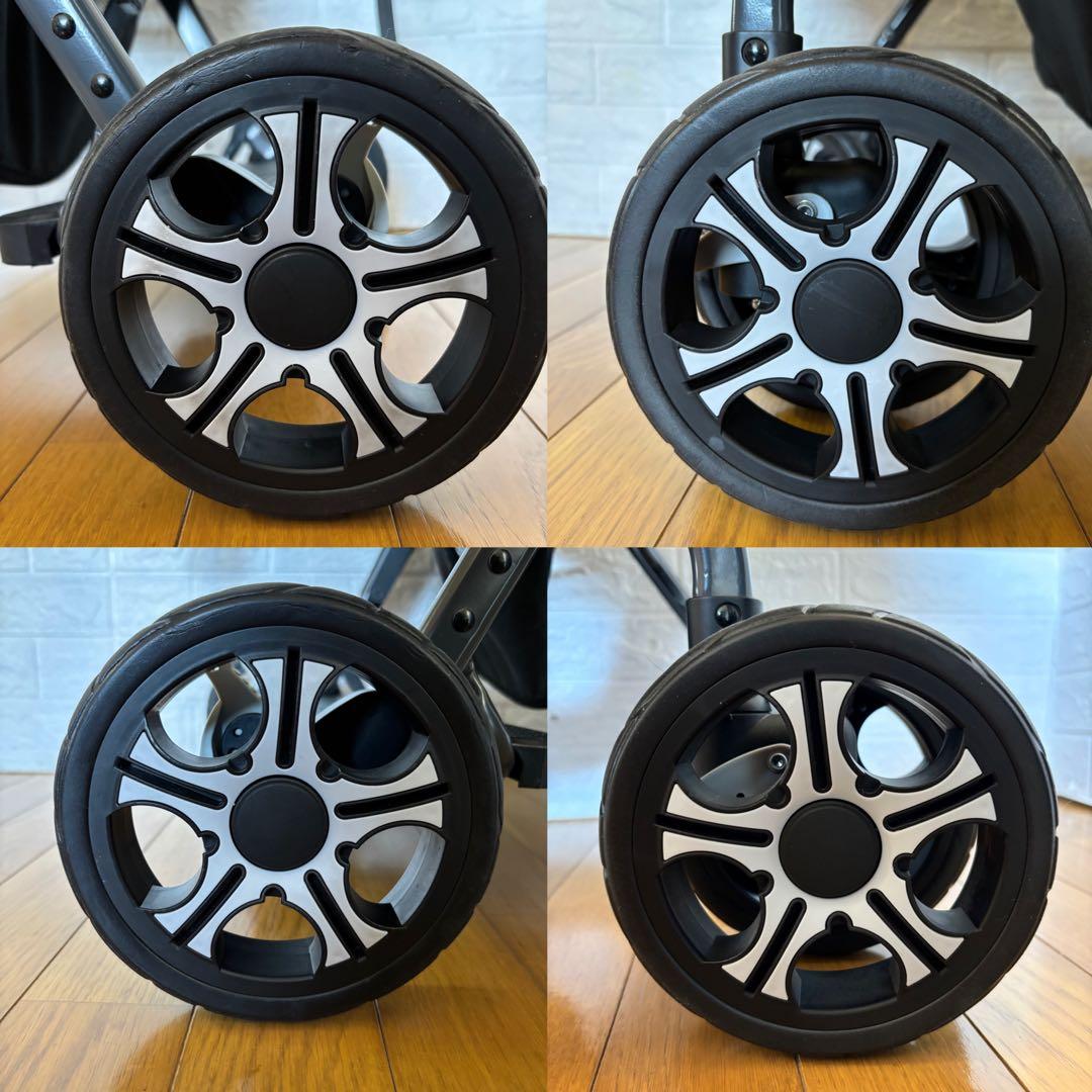 極美品　清掃済み　カトージ 2人でゴー 縦型 スリム 2人乗りベビーカー